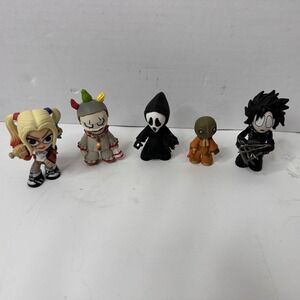 Funko Pocket Pop Lot 5 Harley Quinn Ghost Sam Twisty Edward Scissorhands FM4985